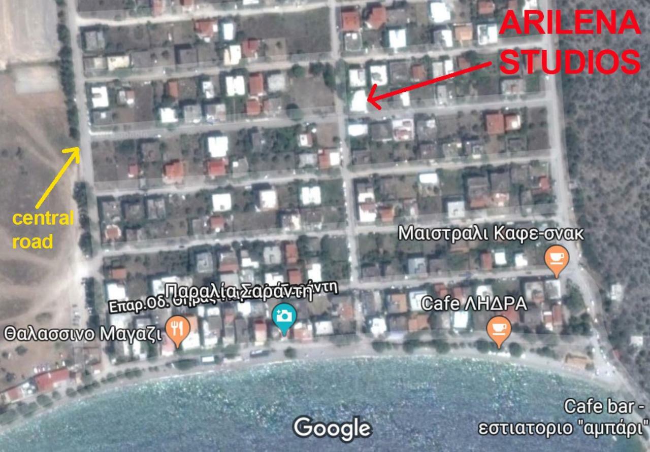 Arilena Studios Paralia  Kültér fotó